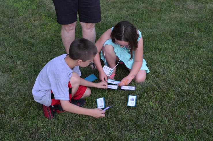 Children Solving the Puzzle