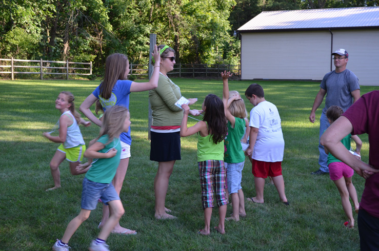 Children Playing Hurricane