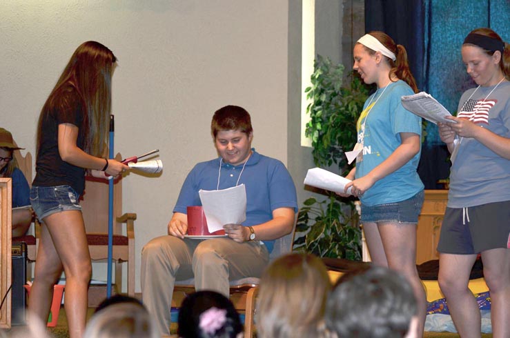 Youth Performing Skit