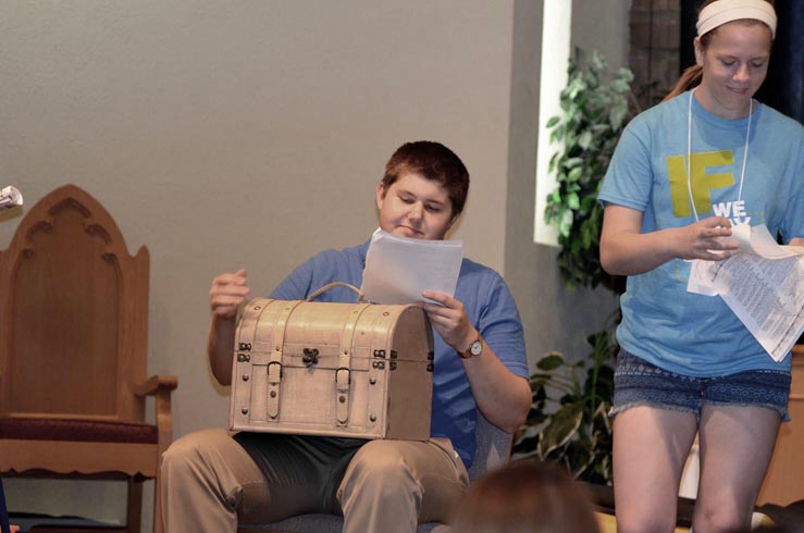 Youth Performing Skit