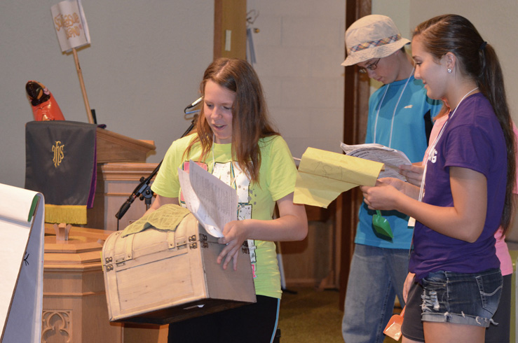 Youth Performing Skit