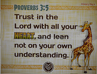 Proverbs Verse Poster