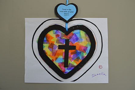 "Stained Glass Heart"
