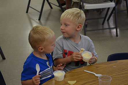 Children Eating