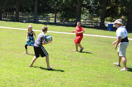 Children Running