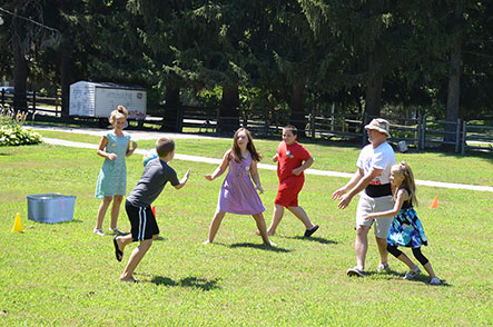 Children Running