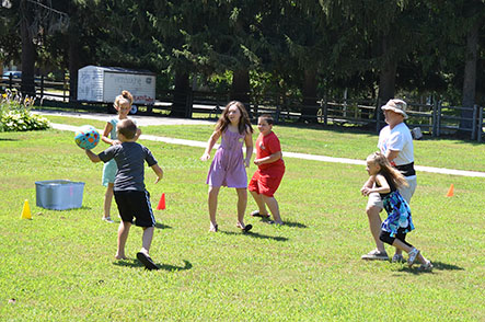 Children Running