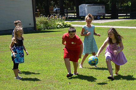 Children Running