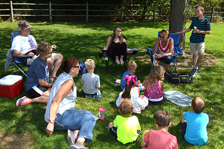 Children Listening to Game Instructions