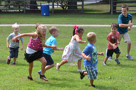 Children Running