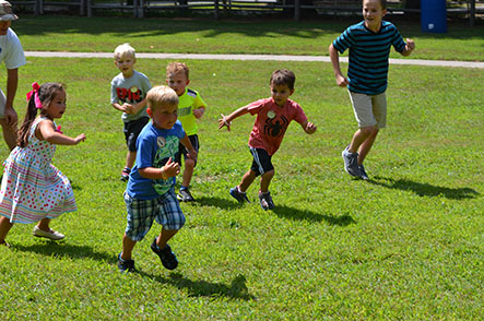 Children Running