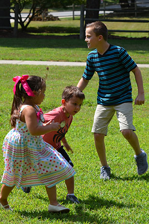 Children Running