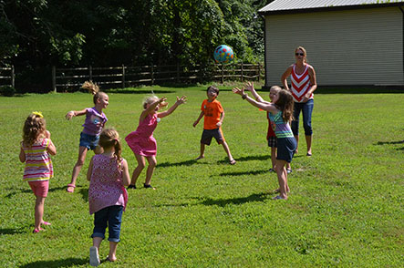 Children Running