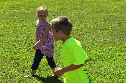 Children Running