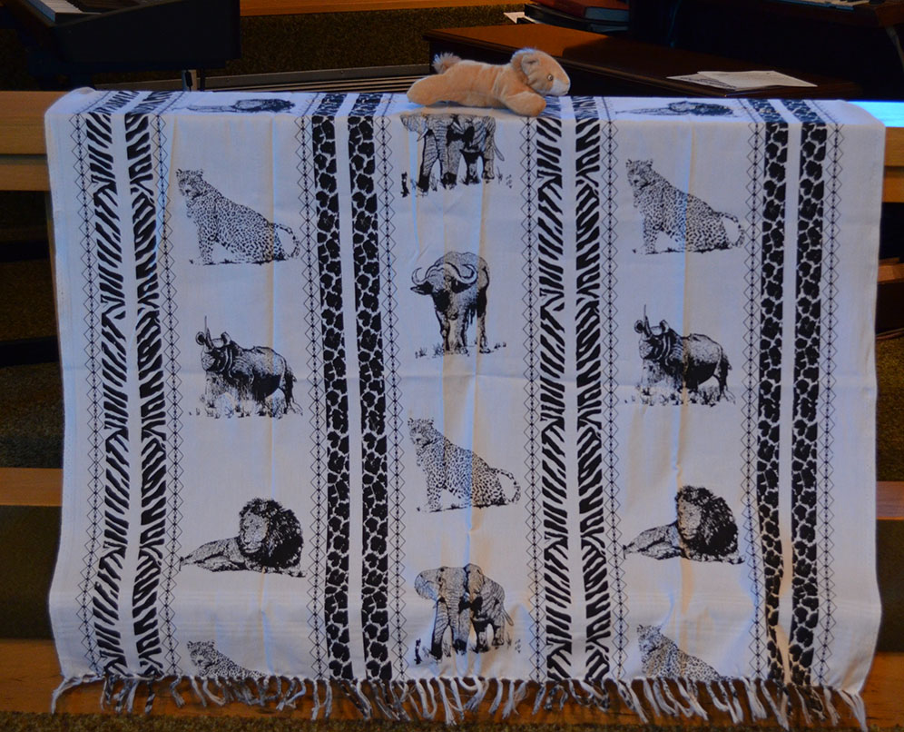 Blanket with Animal Images