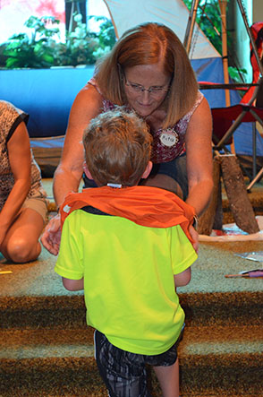 Children Working on Crafts