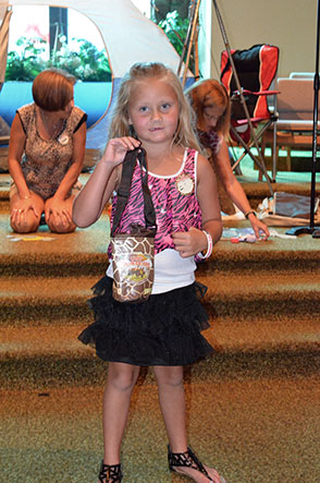 Children Working on Crafts