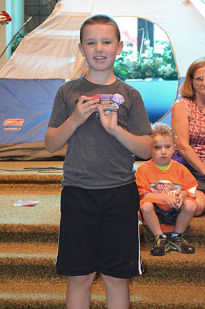 Children Working on Crafts