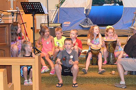 Children Playing Instruments & Singing