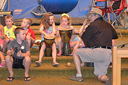 Children Playing Instruments & Singing