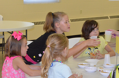 Children at Snack Time