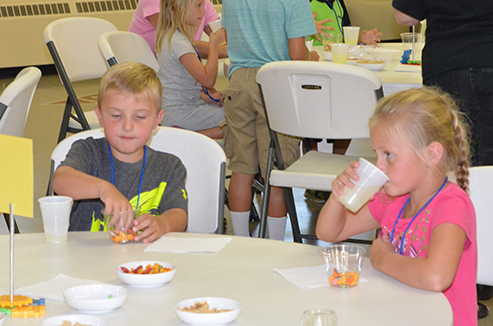 Children at Snack Time