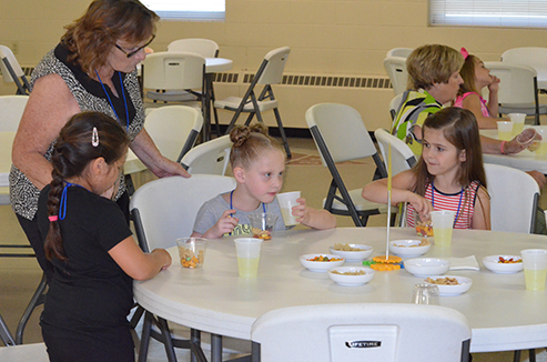 Children at Snack Time