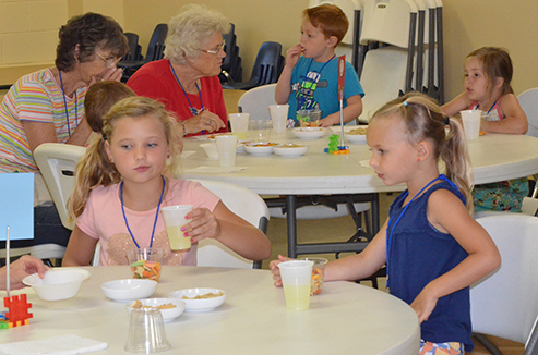 Children at Snack Time