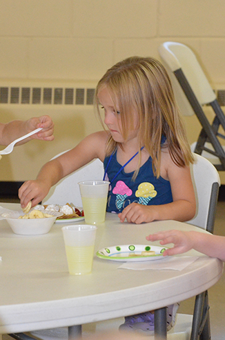 Children at Snack Time