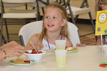 Children at Snack Time