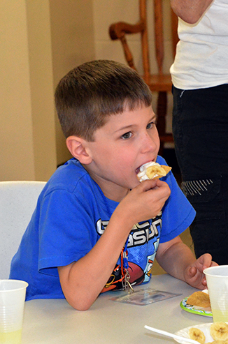 Children at Snack Time