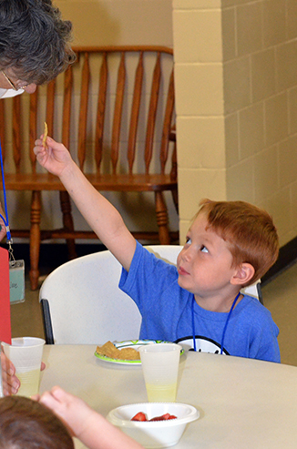 Children at Snack Time