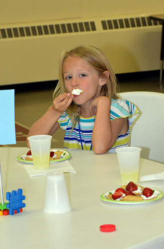 Children at Snack Time