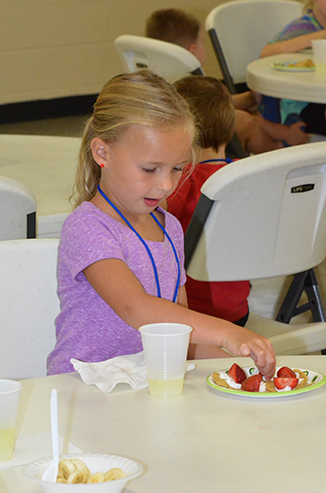 Children at Snack Time