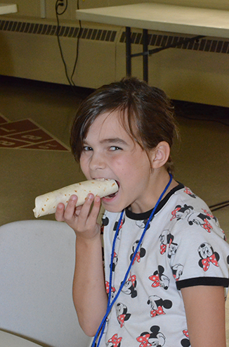 Child Eating Snack
