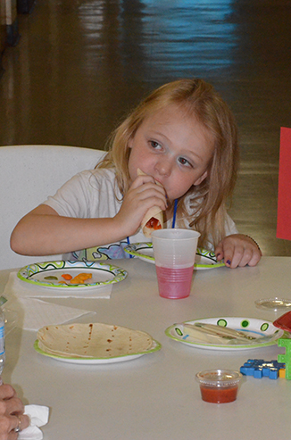 Child Eating Snack