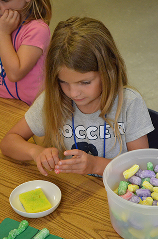 Child Working on Craft