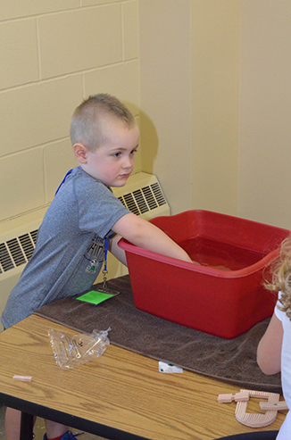 Child Working on Craft