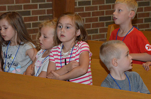 Children Singing for Their Parents