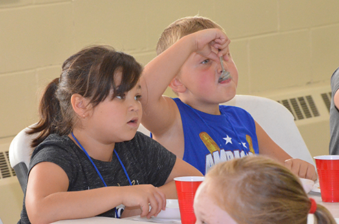 Children Snacking