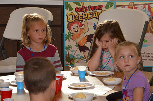 Children Eating Snack