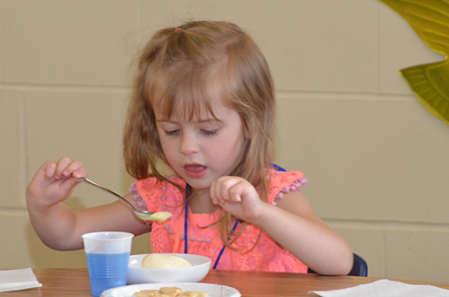 Child Eating Snack