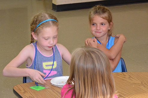 Children Snacking