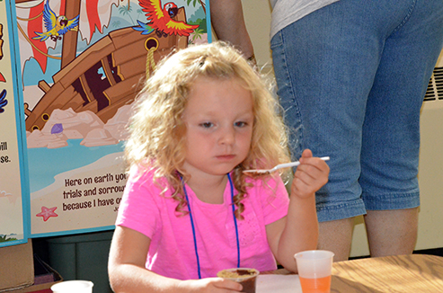 Child Eating Snack