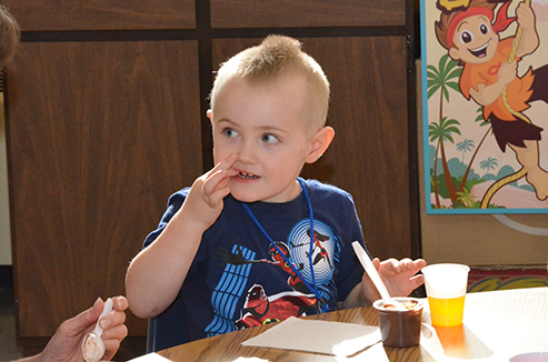 Child Eating Snack