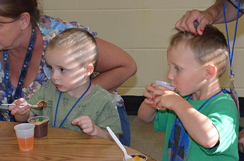 Child Eating Snack