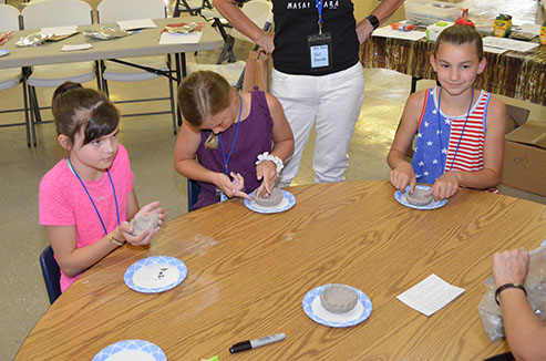 Children Working on Craft