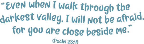 Bible Verse from Psalm 23:4