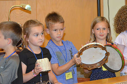 Children Playing Instruments