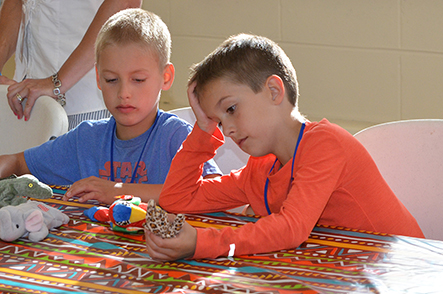 Children Making Craft